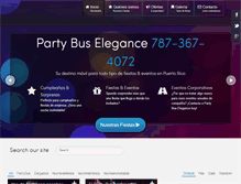 Tablet Screenshot of partybuspronline.com